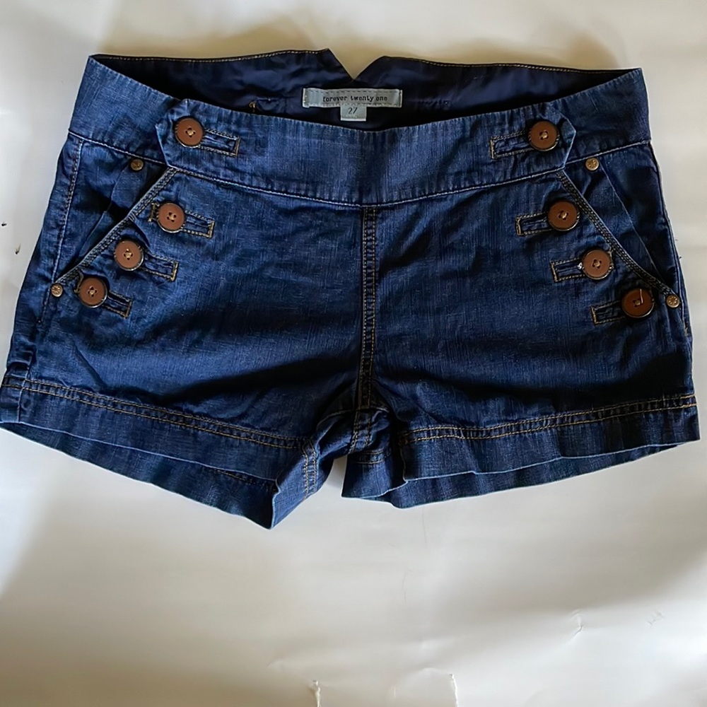 Forever 21 Lightweight Denim Short